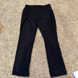 Black Mid Rise Pants